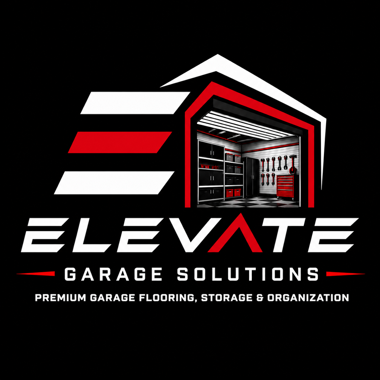 Elevate Garage Solutions team at work
